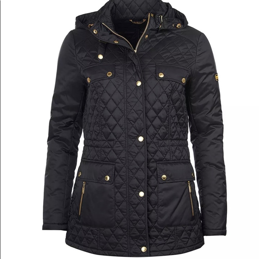 Barbour Penhal international quilted jacket size 2